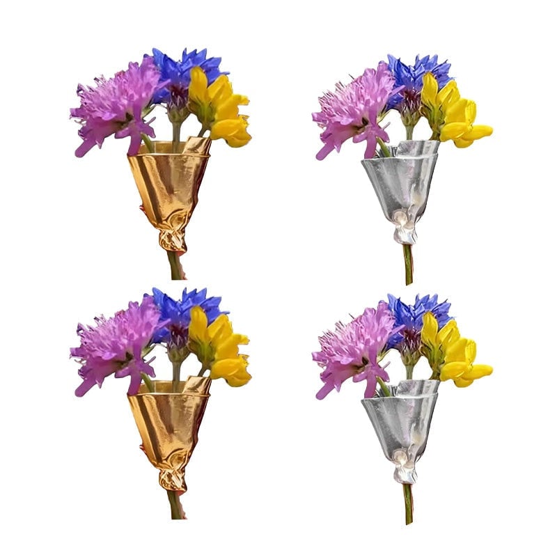 Wearable Flower Bouquet Clip Brooch