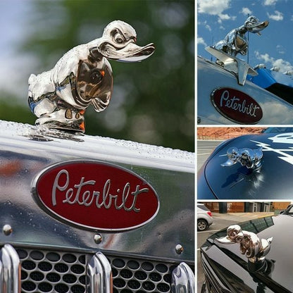 Angry Rubber Duck Hood Ornament