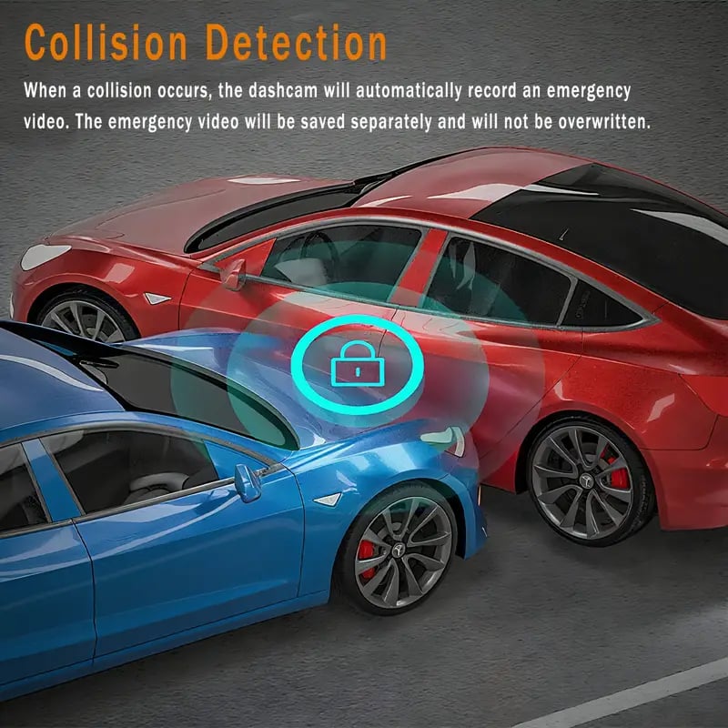 Four-record monitoring driving recorder