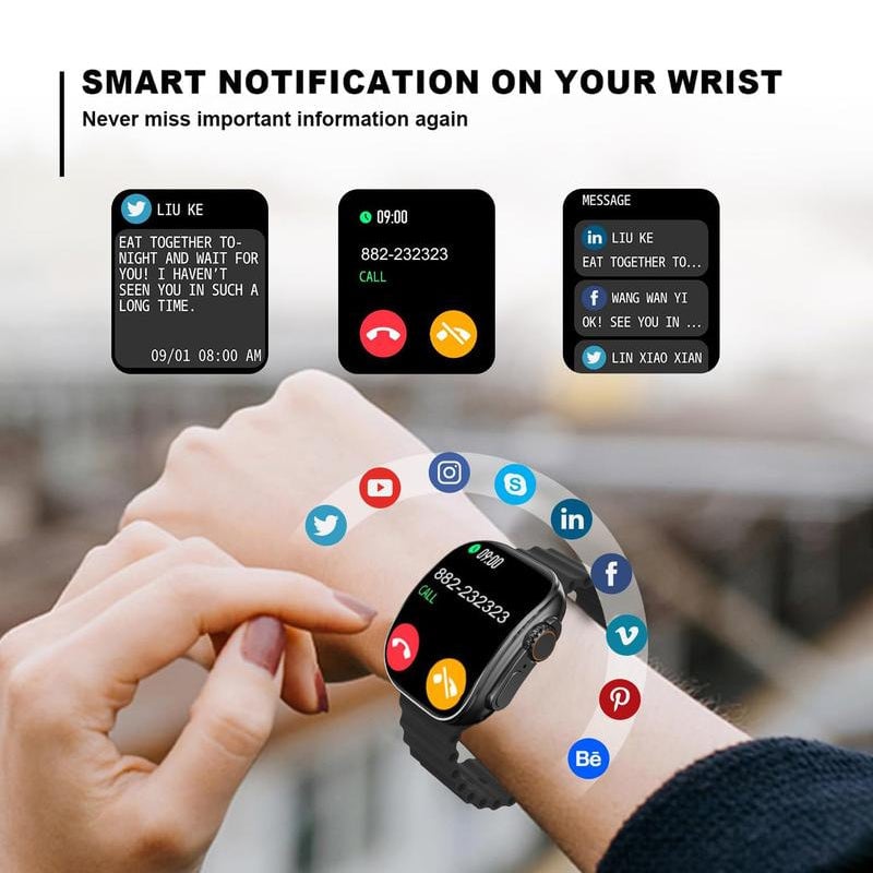 2025 New Multifunctional Men Women's Smartwatch