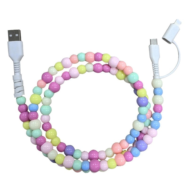 Pre-Sale：Beaded 2-in-1 Data Cable