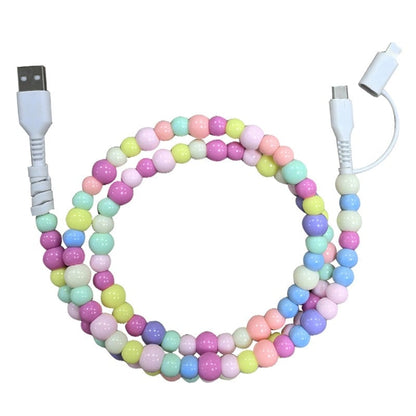 Pre-Sale：Beaded 2-in-1 Data Cable
