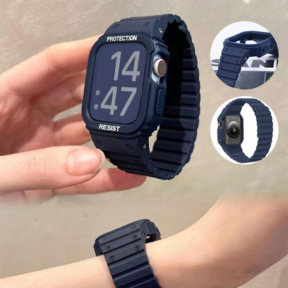Apple Watch Integrated Magnetic Silicone Strap