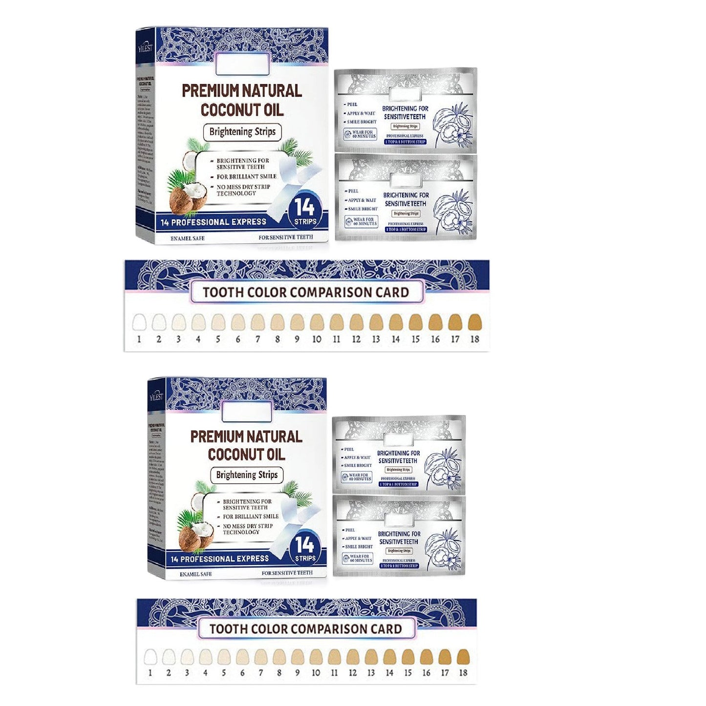 Coconut Mint Whitening Strips