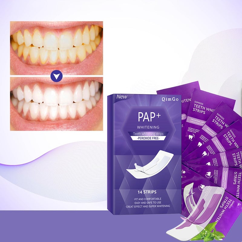 Teeth whitening strips