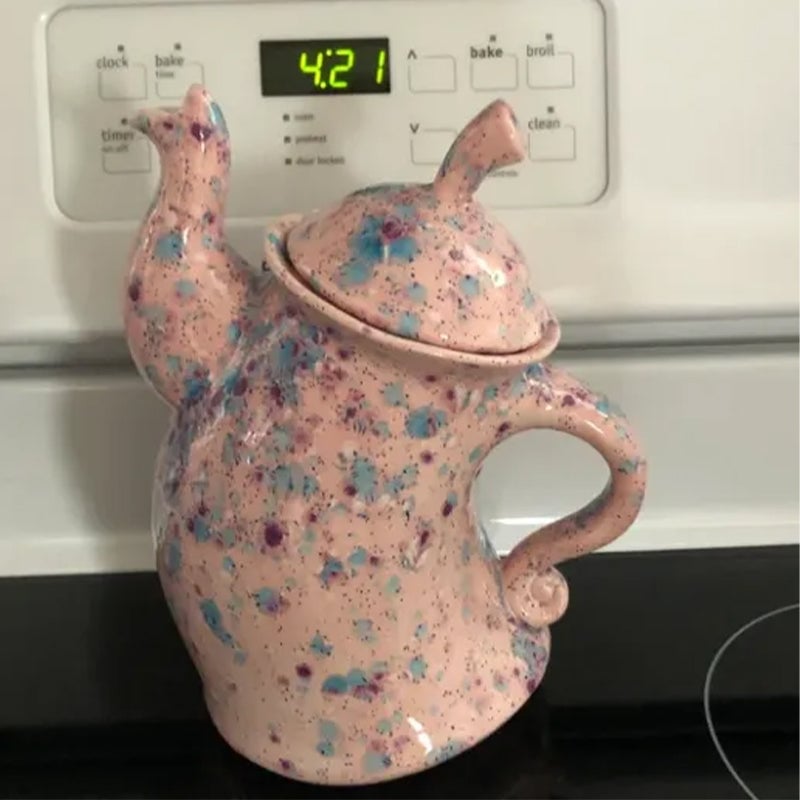 Teapot With Attitude Decoration