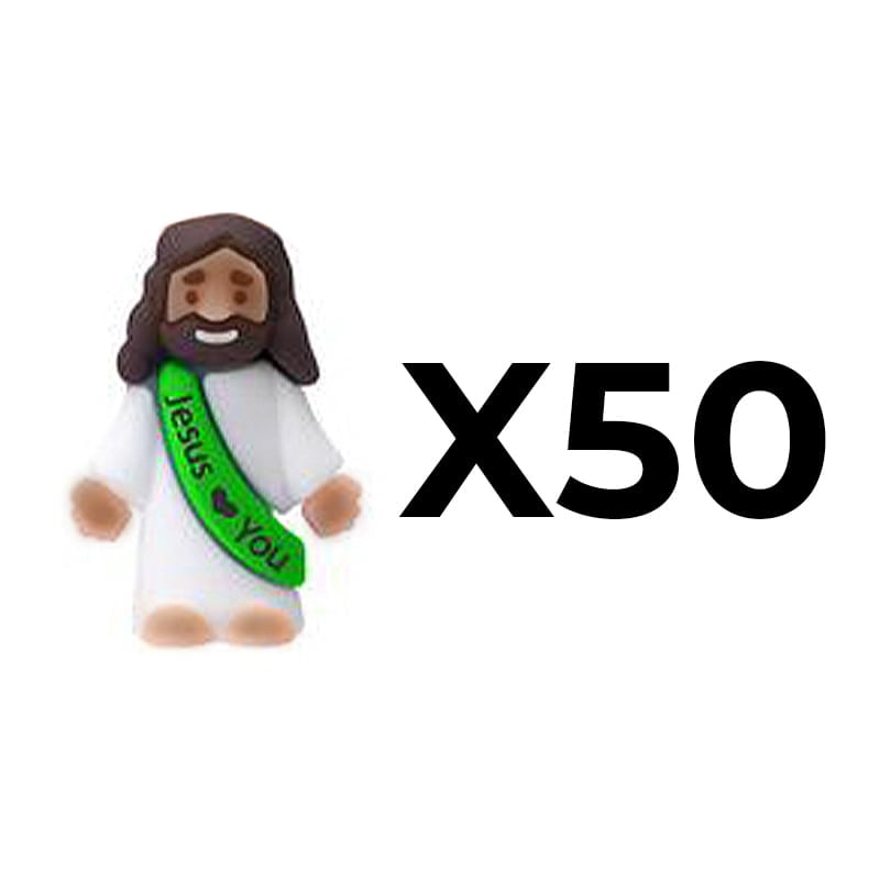 Mini Jesus Figurines -Dark Skin