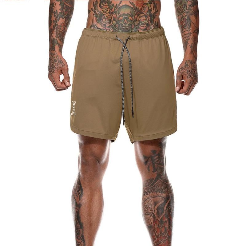 2 in 1 Secure Pocket Fitness Shorts