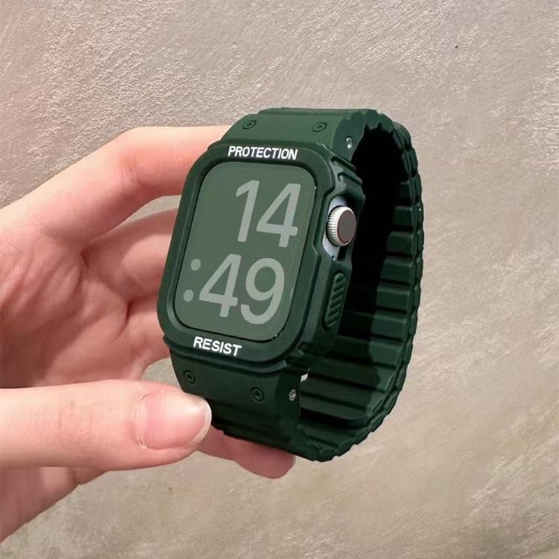 Apple Watch Integrated Magnetic Silicone Strap