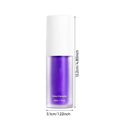 Purple Teeth Whitening Mousse Toothpaste