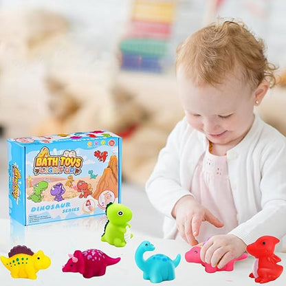 Sale- Glowing Dinosaur Shaped Bath Toy