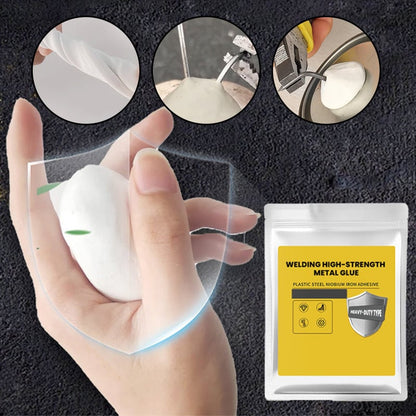 Plastic steel mud iron casting glue