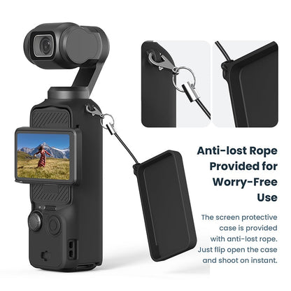 Silicone Protective Case for Osmo Pocket 3, Lens Cover, Gimbal Protective Accessories