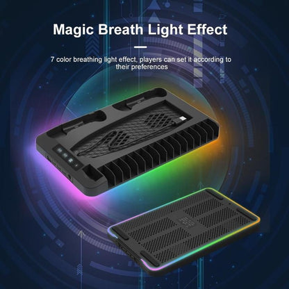 Base Cooling Bracket for Dual PS5 Controller