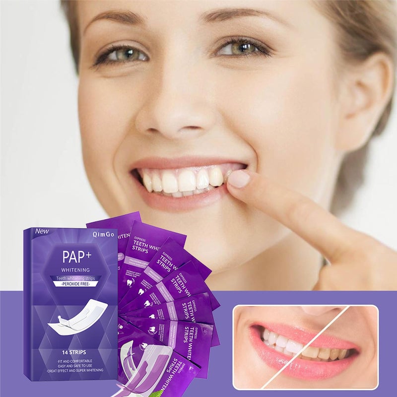 Teeth whitening strips