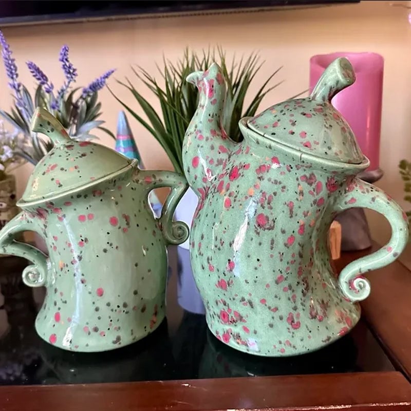 Teapot With Attitude Decoration