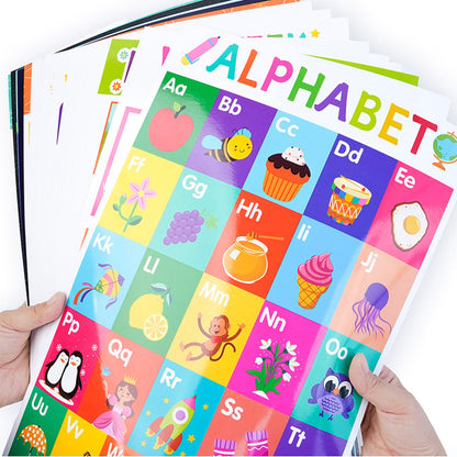 Colorful Educational Posters（16PCS/SET ）