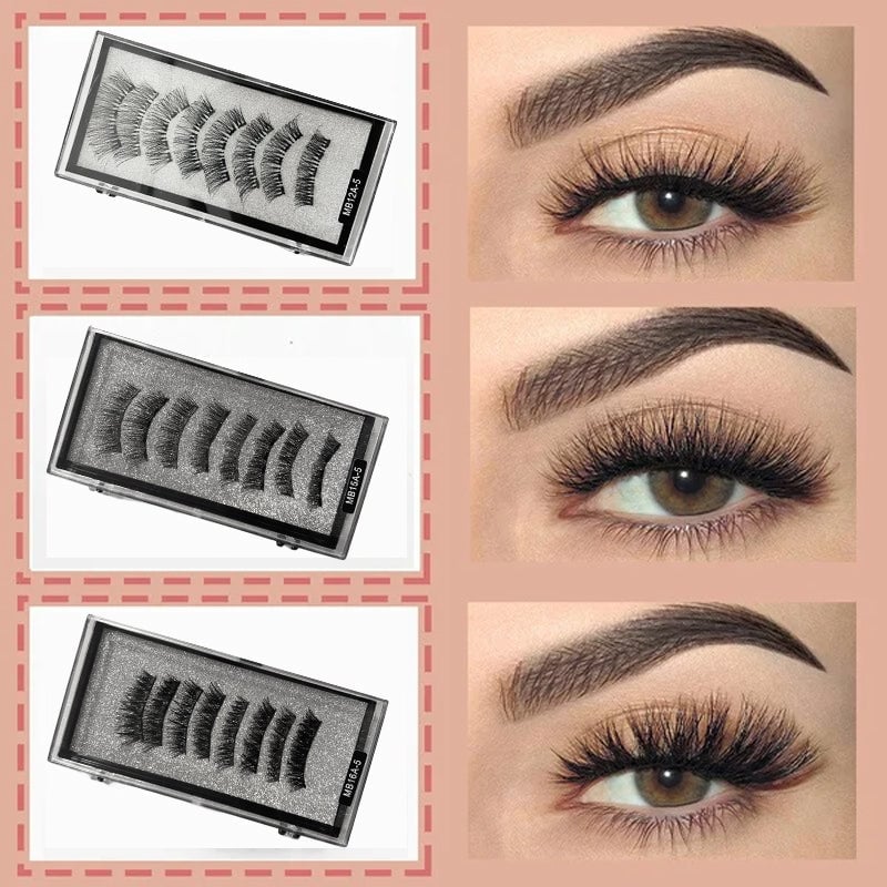 Reusable Magnetic Eyelash Set