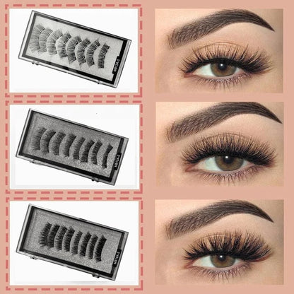 Reusable Magnetic Eyelash Set