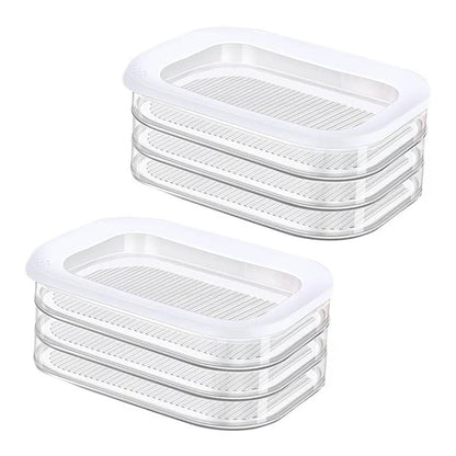 3 Layer Reusable Food Storage Container