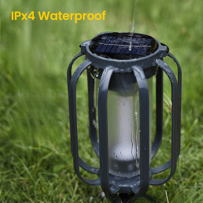 Solar lantern outdoor light with 4 Modes