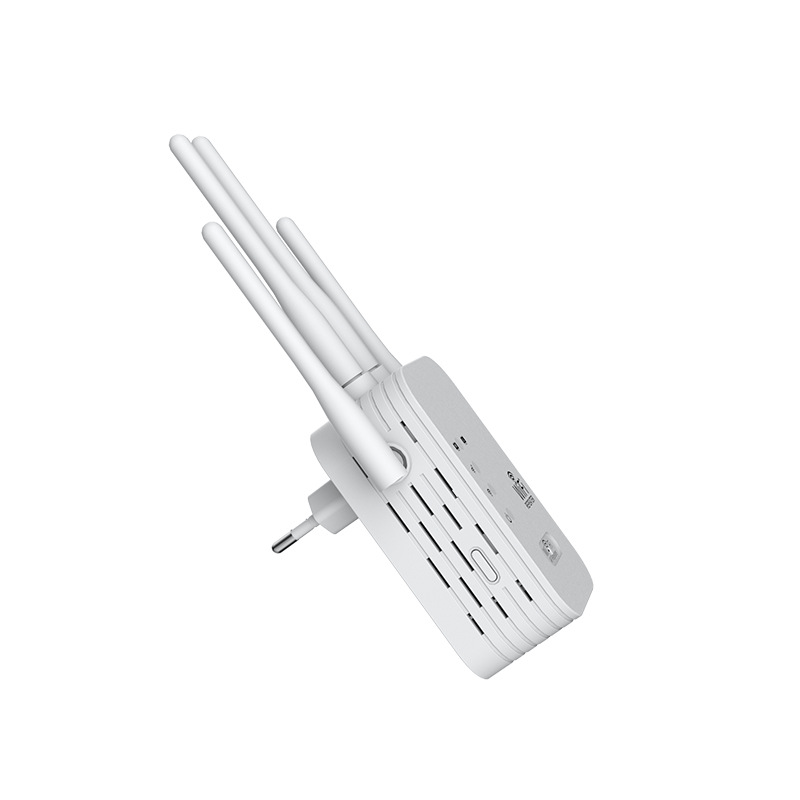 Upgraded 6-Antenna WiFi Extender 1200Mbps