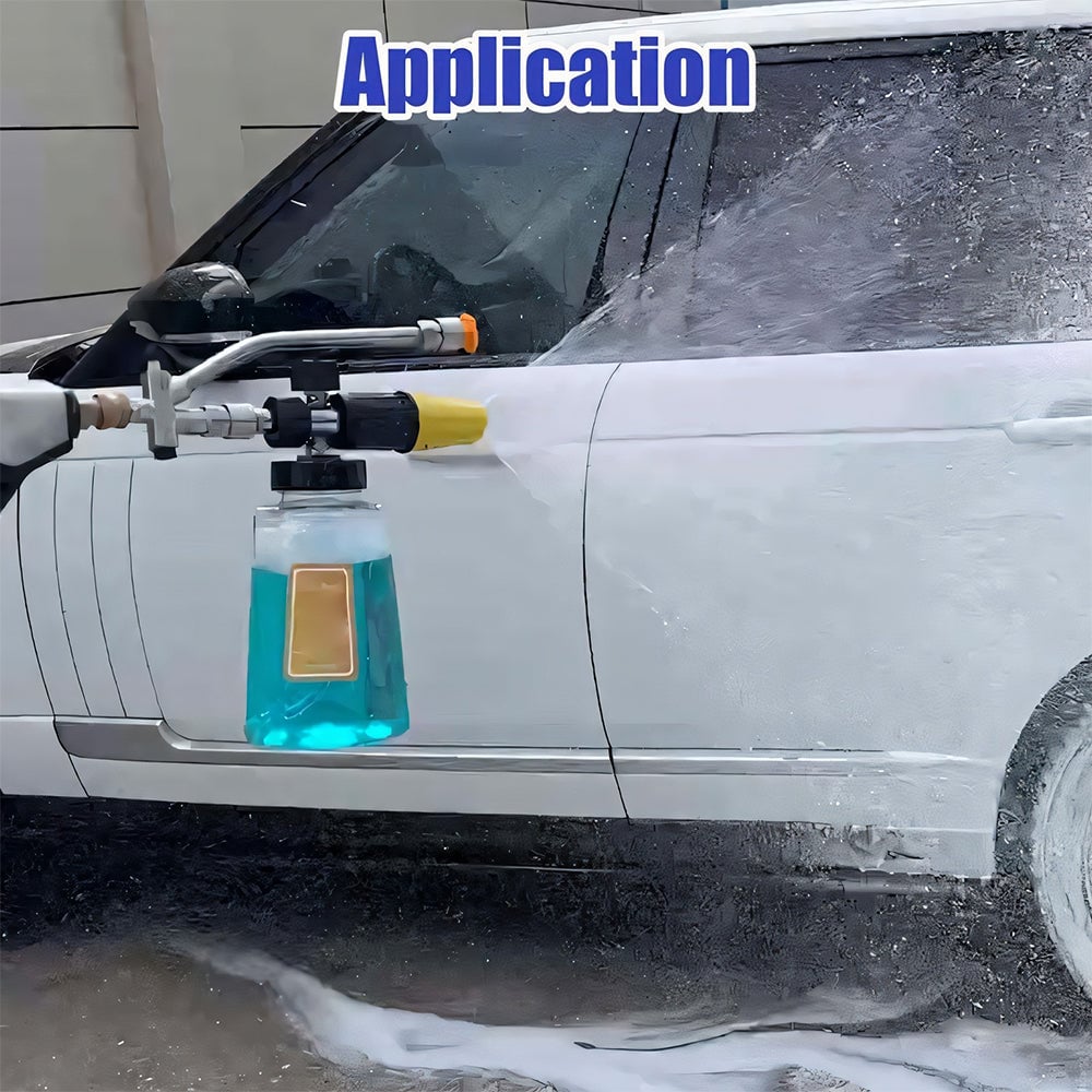 Enhance Your Car Washing Experience - Sakerplus Foam Cannon Dual Connector Accessory