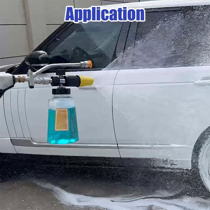 Enhance Your Car Washing Experience - Sakerplus Foam Cannon Dual Connector Accessory