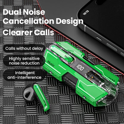 Semi-in-ear Design Wireless Headset
