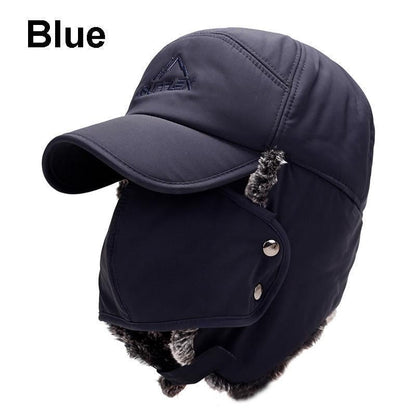 Unisex windproof & warm & ear protection & face protection hat