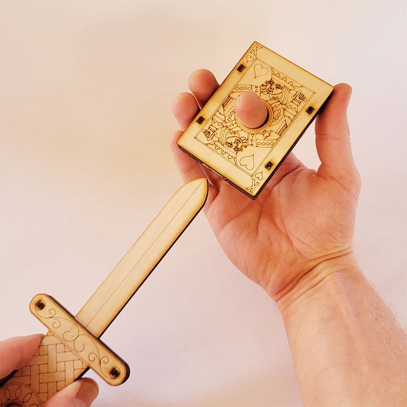 Sword Through Finger - DIY Magic Puzzle