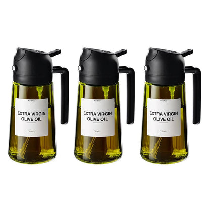 🔥2-in-1 Glass Oil Sprayer and Dispenser