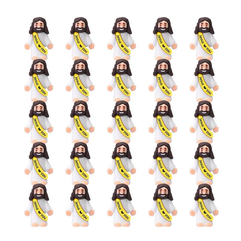 Mini Jesus Figurines -Dark Skin
