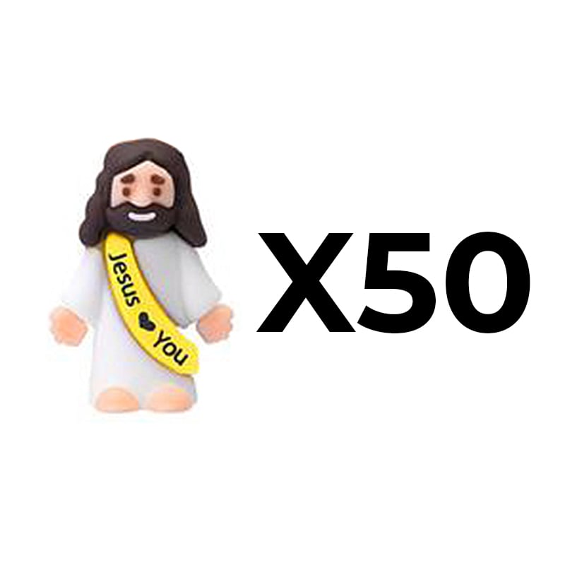 Mini Jesus Figurines -Dark Skin