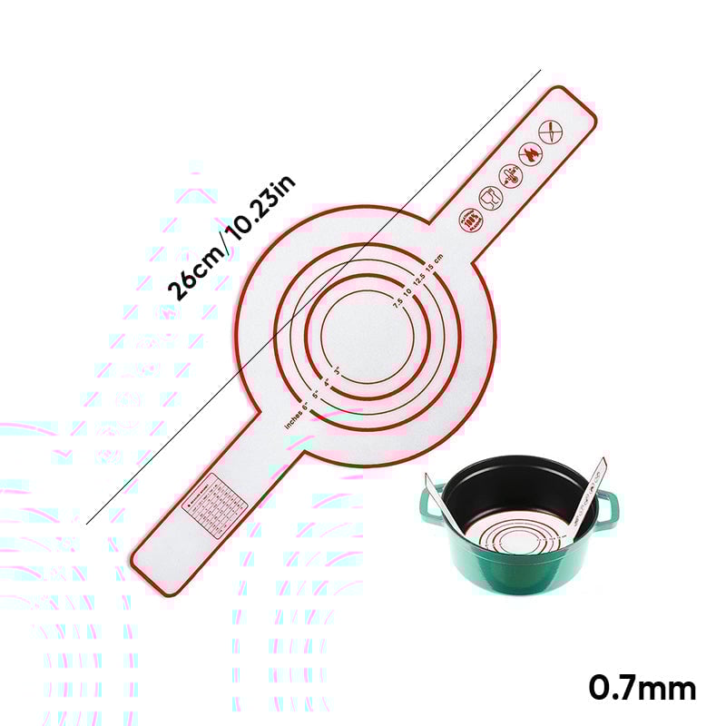 Silicone Baking Mat With Long Handle