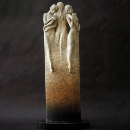 Sculpture of Three Goddess Embracing