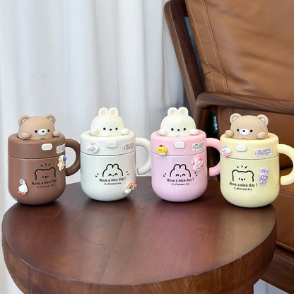 Bear Doll Insulated Water Cup