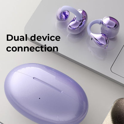 ✨AI Translation Open Ear Clip Bluetooth Headphone