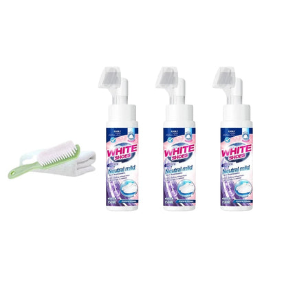 🤍Foam No-Rinse Cleaner — Instantly Brightens & Whitens Shoes