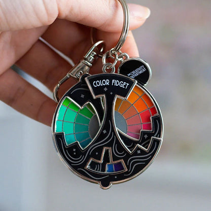 Color Fidget Enamel Pin(✨A Wheel Of Twenty Hues)