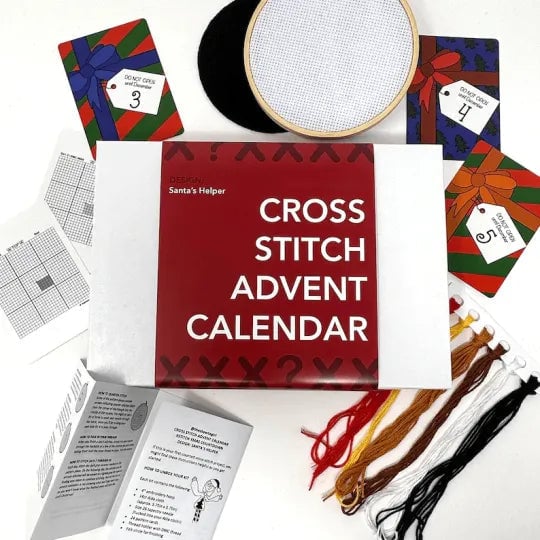 NEW FOR 2024 - Cross Stitch Advent Calendar