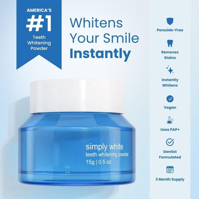 Simply White Teeth Whitening Powder