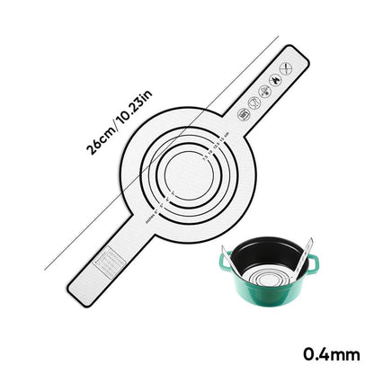Silicone Baking Mat With Long Handle