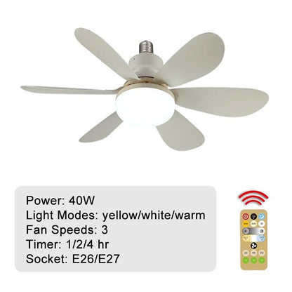 Ceiling Fan with LED Light