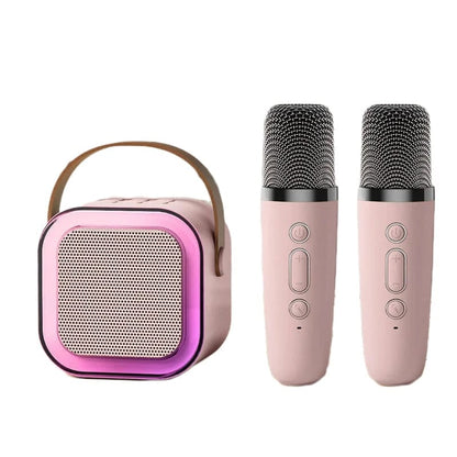✨Mini Karaoke Machine with Wireless Microphones