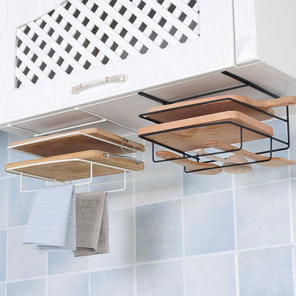 Wall-Mounted Cutting Board Holder