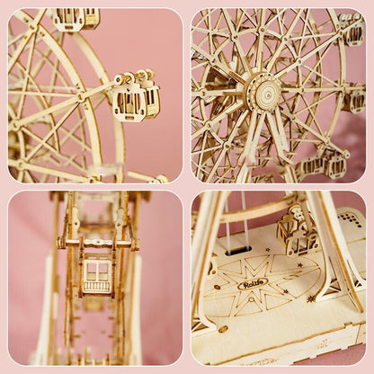 Creative Wooden Three-dimensional Jigsaw Puzzle