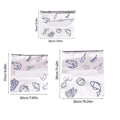 Aluminum Foil Antibacterial Sealing Bag (10 pcs)