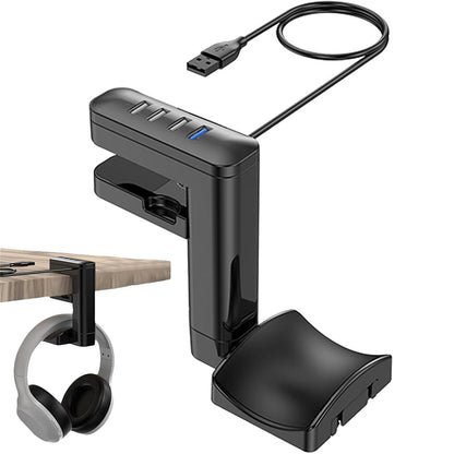 Sakerplus® Under Desk Headphone Holder Stand