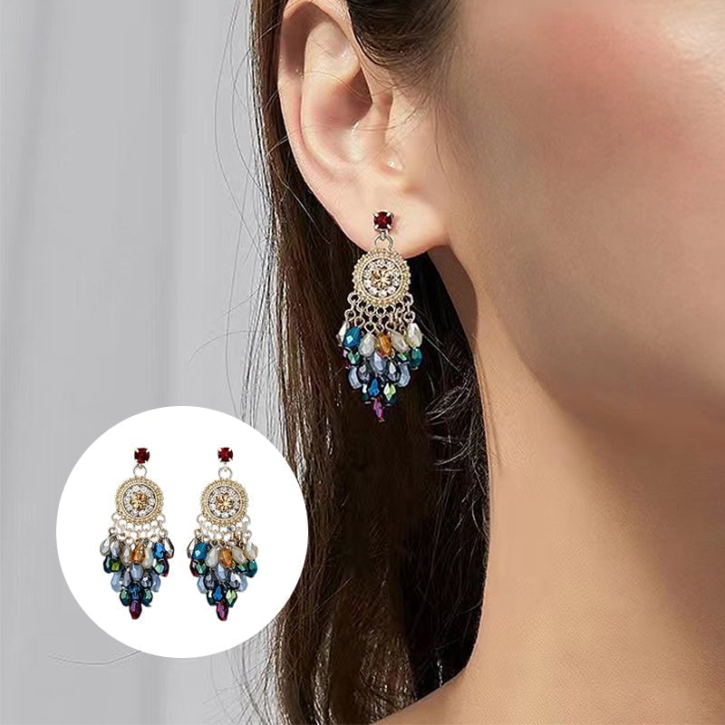 Colourful Dangle Earrings